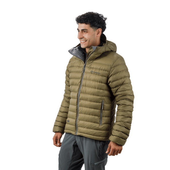 MAKALU Micro hoody men (Cemento, S)