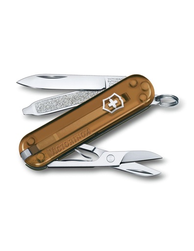 [22038] VICTORINOX SWISS CLASSIC NAVAJA CHOCOLATE 7 USO 22038