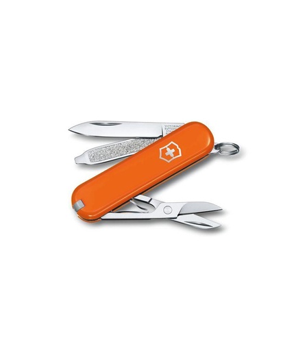 VICTORINOX SWISS CLASSIC SD NAVAJA 7 USOS NARANJA 22932