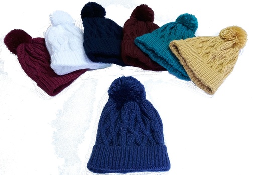FLD - GORRO C/ POMPON -
