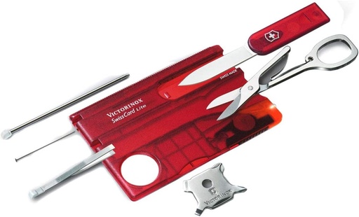 [23052] VICTORINOX SWISS CARD ROJO