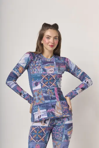 CAMISETA TERMICA CLASICA MOSAICO