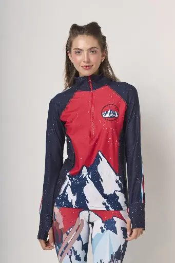 CAMISETA TERMICA 1/4 CIERRE LA SEÑORA